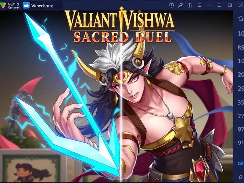 Valiant Vishwa Sacred Duel Lore Art